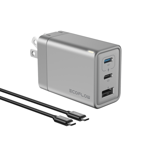 EcoFlow RAPID 65W GaN Charger with 100W Cable