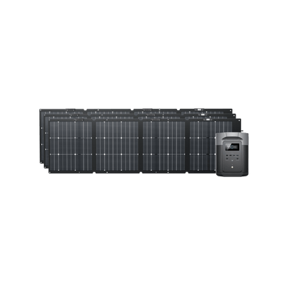 EcoFlow DELTA 2 Max Solar Generator (PV220W)