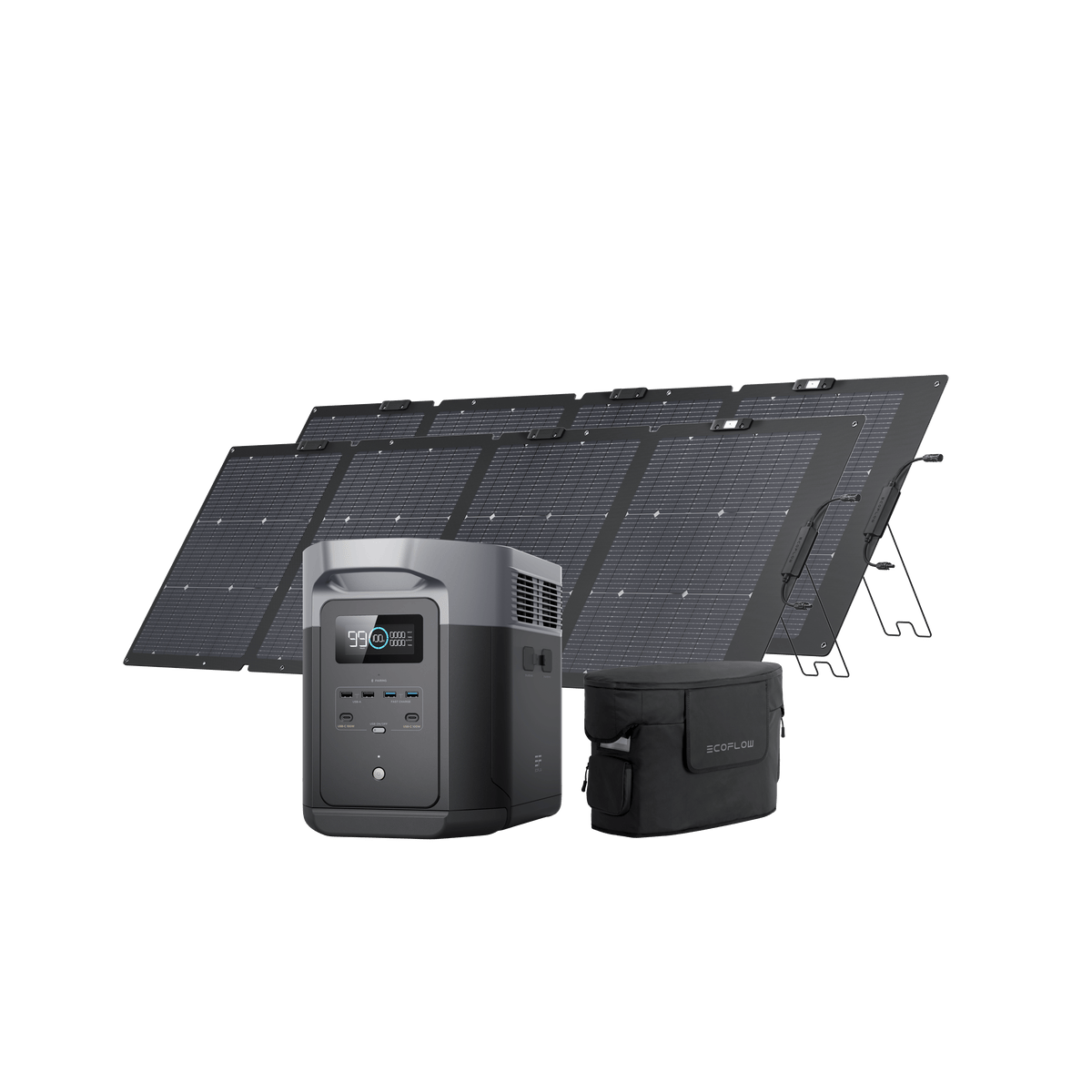 EcoFlow DELTA 2 Max Solar Generator (PV220W)
