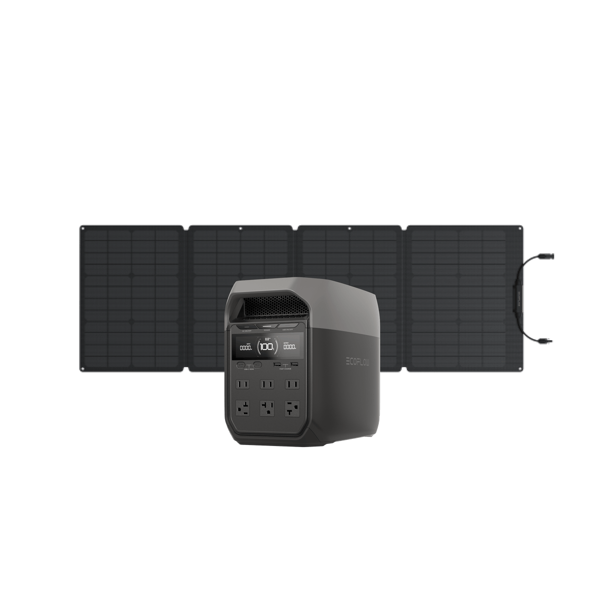 EcoFlow DELTA 3 Solar Kit