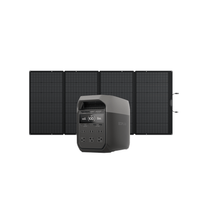 EcoFlow DELTA 3 Solar Kit